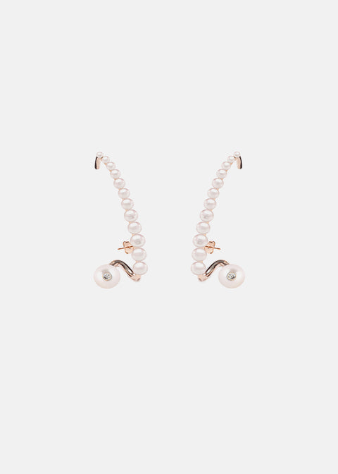 Pearl Crescendo Earring