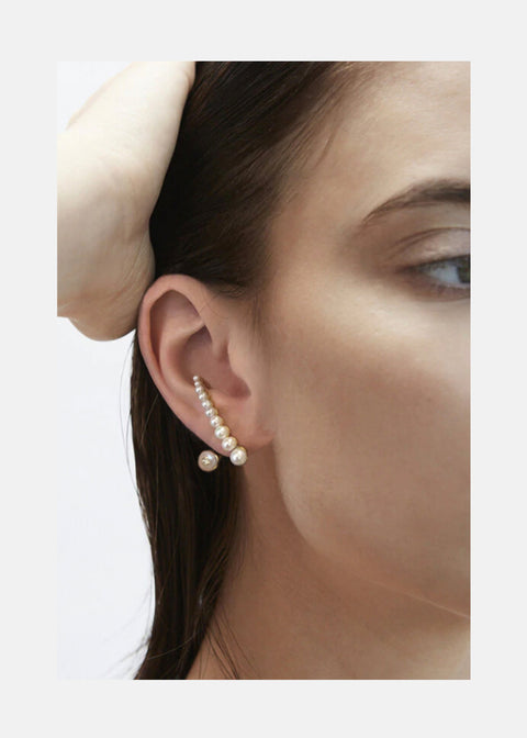 Pearl Crescendo Earring